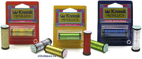 многообразие металлика от Kreinik поражает воображение