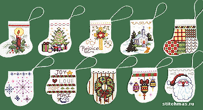    Lotsa Stocking and Mittens